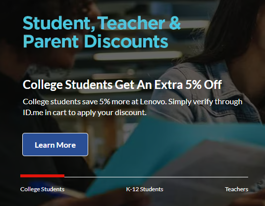 Lenovo Student Offer 2 - DealsDekho Lenovo Student, Teachers & Parents Discount