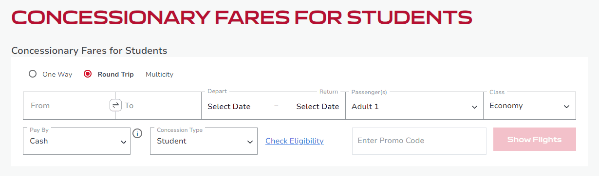 How to Avail Student Discount On Air India