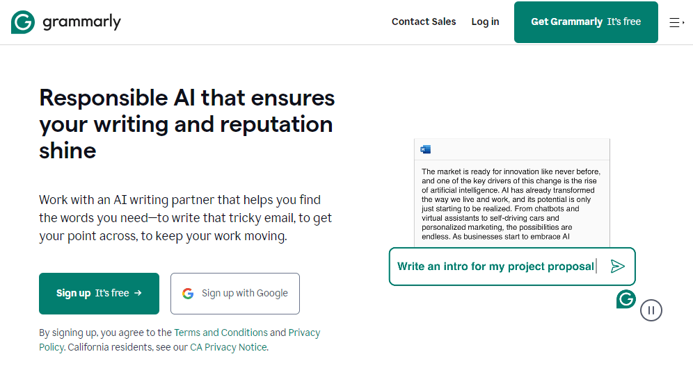 Grammarly-Free-AI-Writing-Assistance