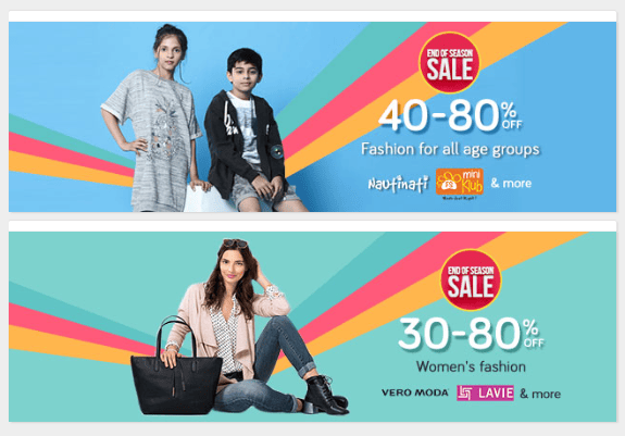 Snapdeal End of Season Sale