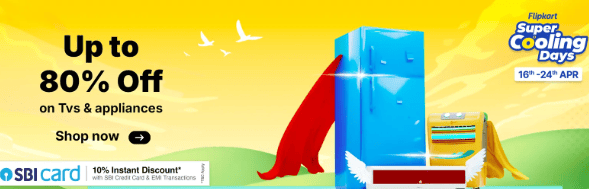 Flipkart Cooling Days - DealsDekho Flipkart Cooling Days