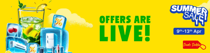 Flipkart Summer Sale - DealsDekho Flipkart Summer Sale