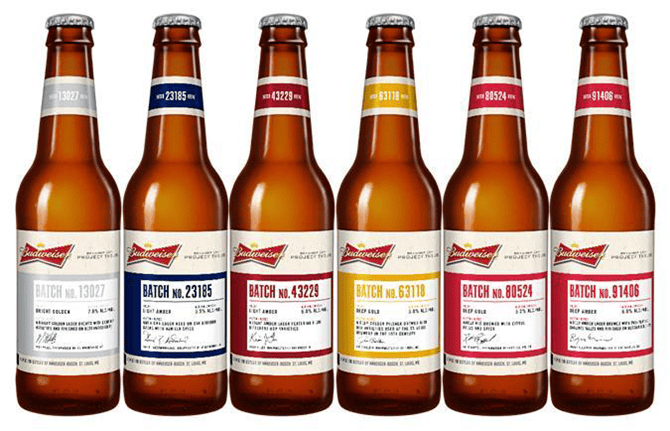 Budweiser Variants