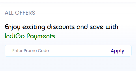 IndiGo Coupon Code