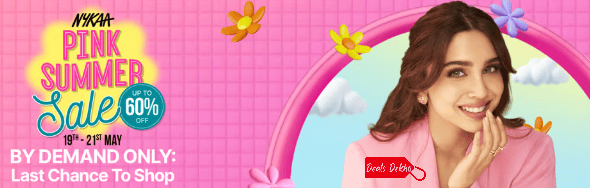 Nykaa Pink Summer Sale - DealsDekho nykaa pink summer sale