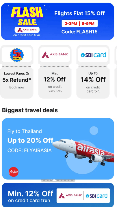 Flipkart Flight Offer - DealsDekho Flipkart Flight Offer
