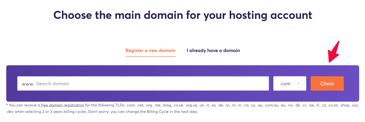 Checmicloud select a domain name - DealsDekho Checmicloud select a domain name
